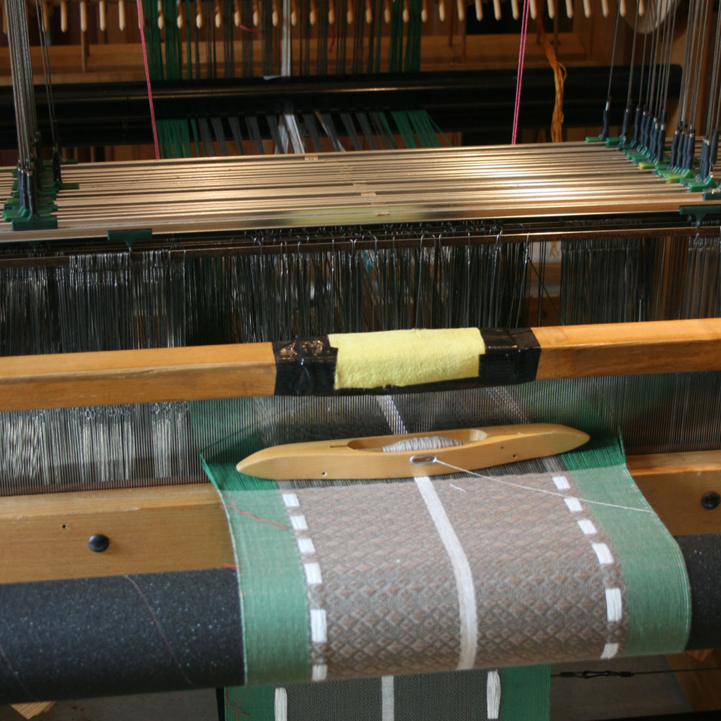 Basic structure of weaving process and loom (weaving machine
