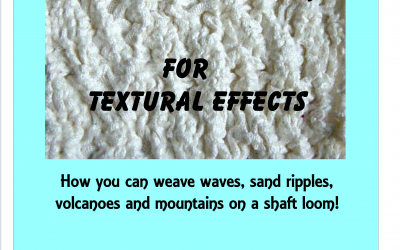 Woven Shibori for Textural Effects – pdf available now
